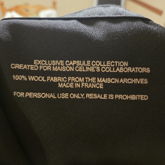 Brand new!! Brand new authentic Celine luxury large black canvas tote with logo - Picture 9 of 9